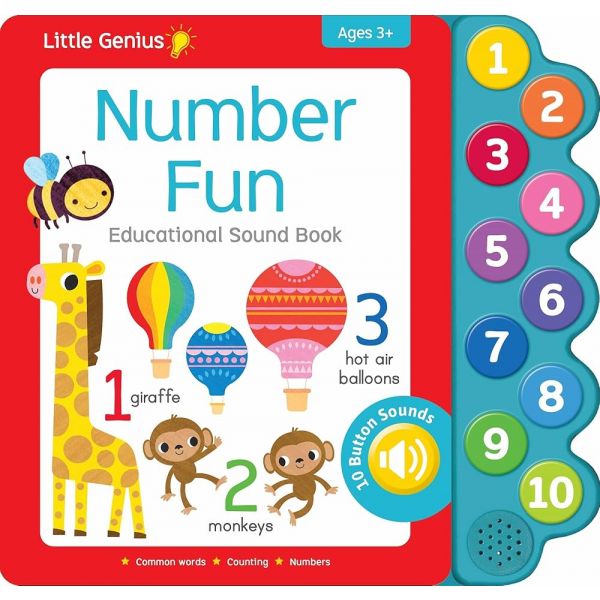 10 Button Sound: Number Fun