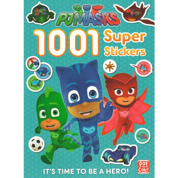 1001 SUPER STICKERS. “PJ Masks“
