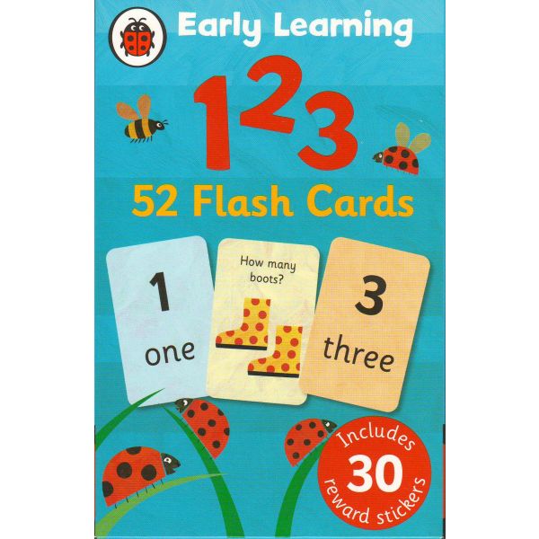 123 FLASH CARDS. “Early Learning“, /Ladybird/