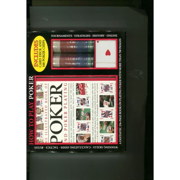KIT BOX POKER: Includes Card Deck And 100 Poker