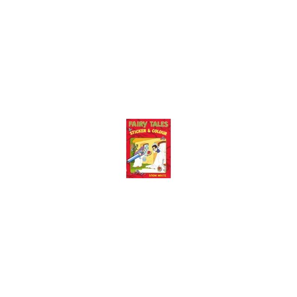 FAIRY TALES STICKER & COLOUR: Snow White
