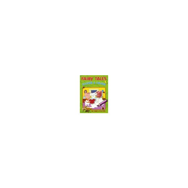 FAIRY TALES STICKER & COLOUR: The Three Little P