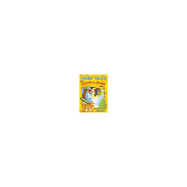 FAIRY TALES STICKER & COLOUR: Pinocchio