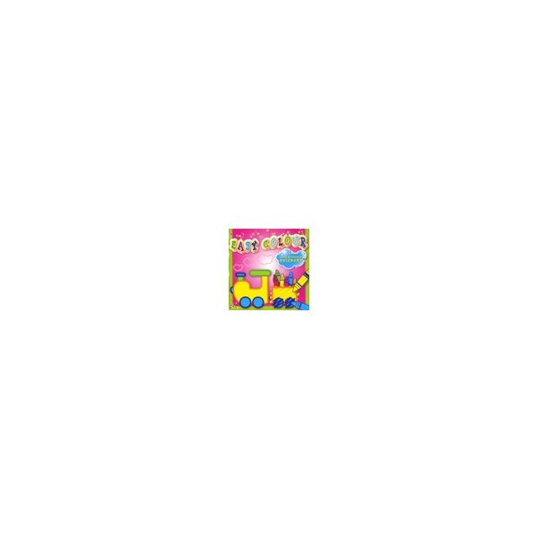 EASY COLOUR PINK: With Reusable Stickers