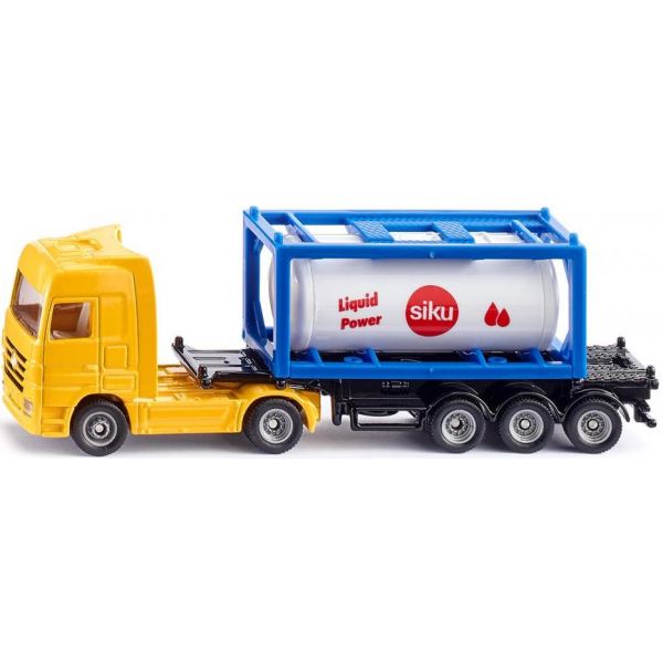 1795 Играчка Truck with Tank Container