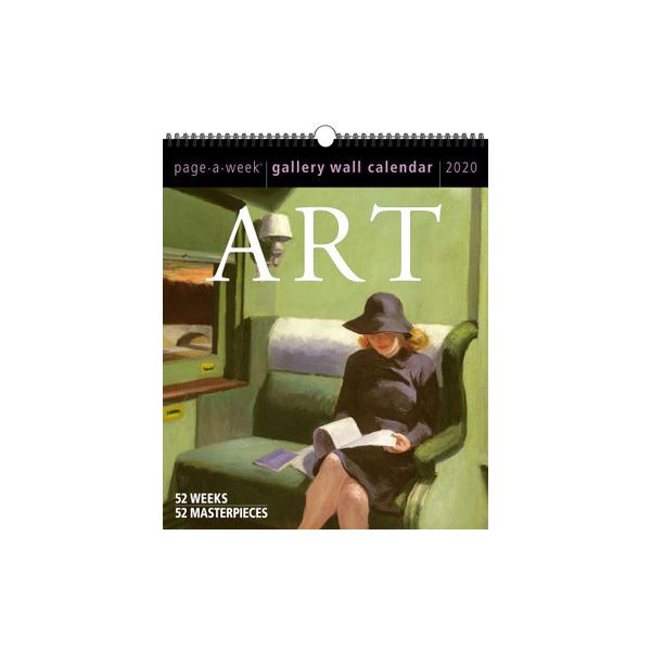 ART PAGE-A-WEEK GALLERY CALENDAR 2020. /стенен календар/
