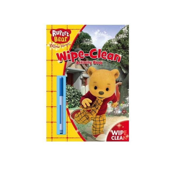WIPE-CLEAN ACTIVITY BOOK RUPERT BEAR.