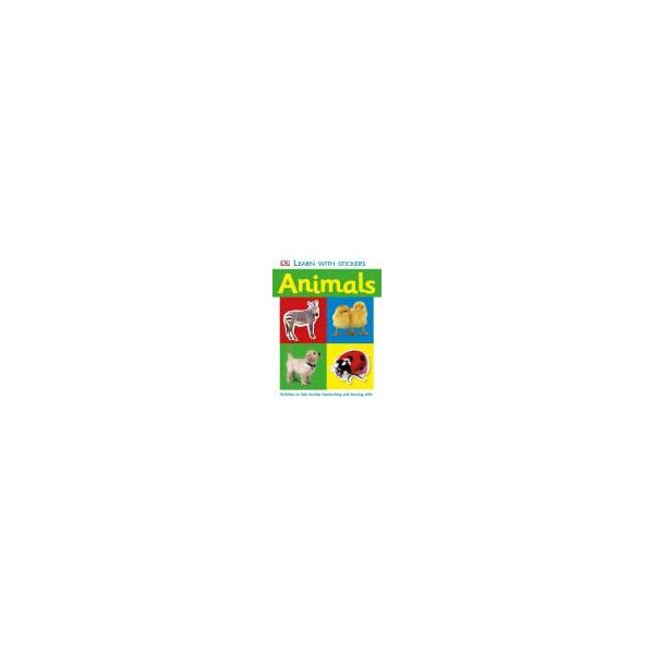 ANIMALS. “Learn With Stickers!“