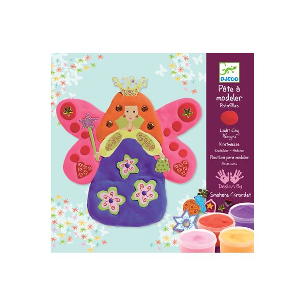 Комплект с цветен клей Plastgirls. Възраст: 3-6