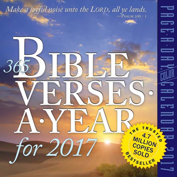 365 BIBLE VERSES-A-YEAR FOR 2017