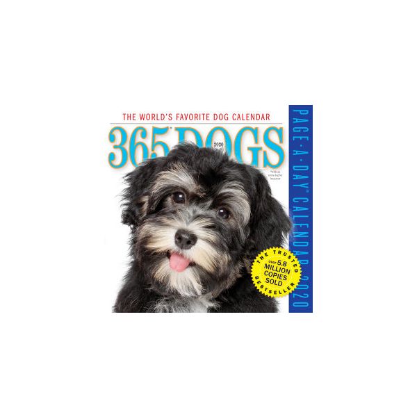 365 DOGS PAGE-A-DAY CALENDAR 2020