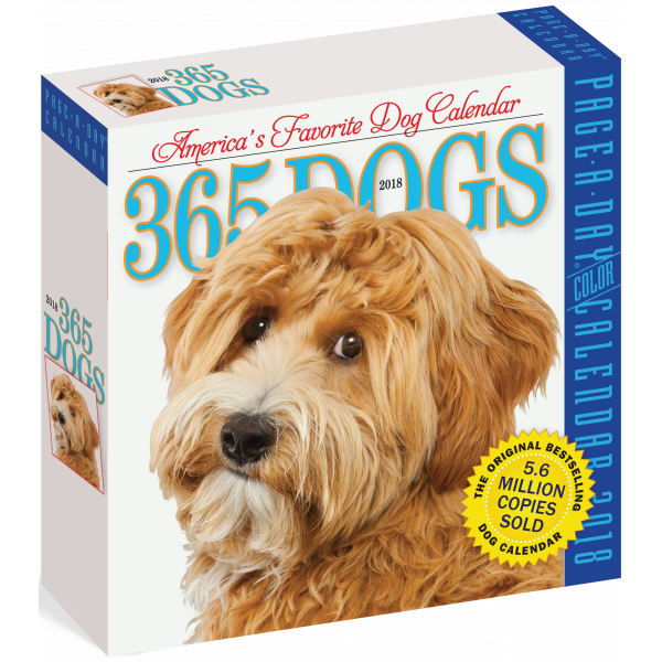 365 DOGS PAGE-A-DAY CALENDAR 2018