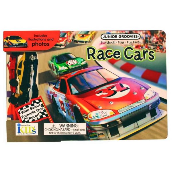 RACE CARS: Storybook, 10 Toys, Fun Facts