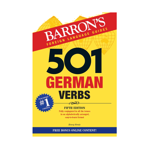 501 GERMAN VERBS + CD-ROM, 5th Edition