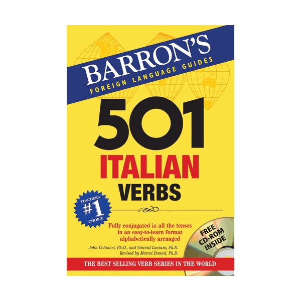 501 ITALIAN VERBS + CD-ROM, 4th Edition