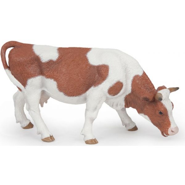 51147 Фигурка Grazing Simmental Cow
