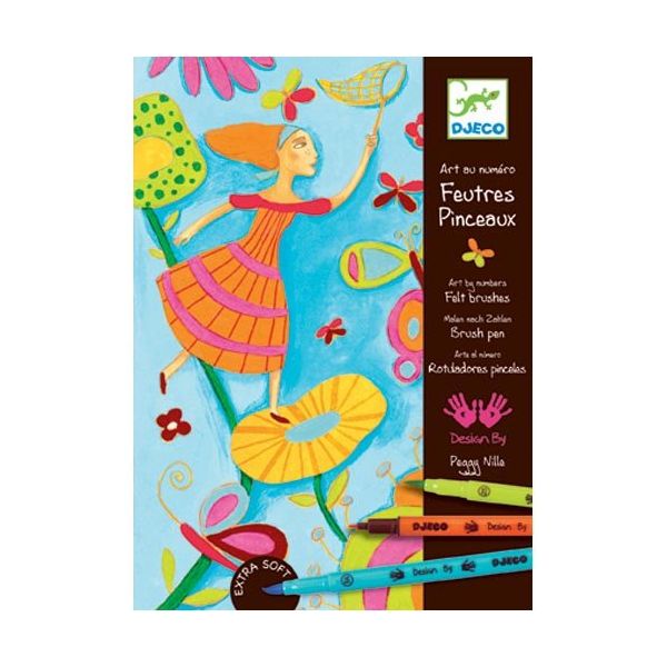 Комплект за рисуване Spring in acid colours. Въз