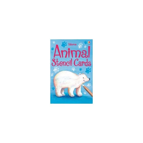 ANIMAL STENCIL CARDS