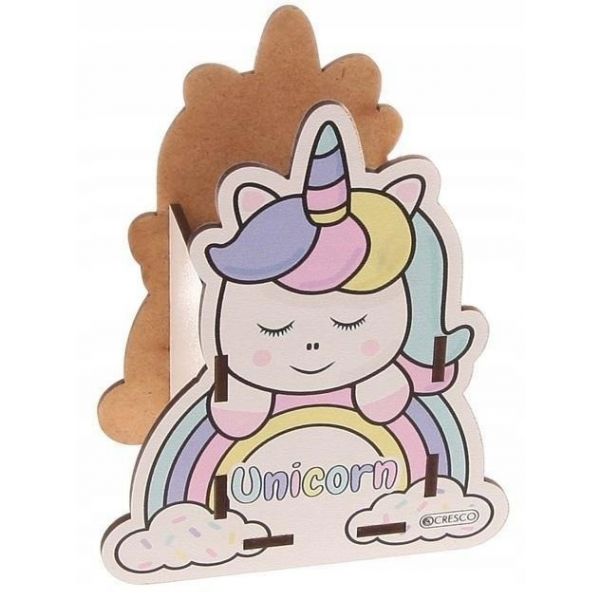 Моливник за бюро CRESCO, от дърво, ЕДНОРОГ