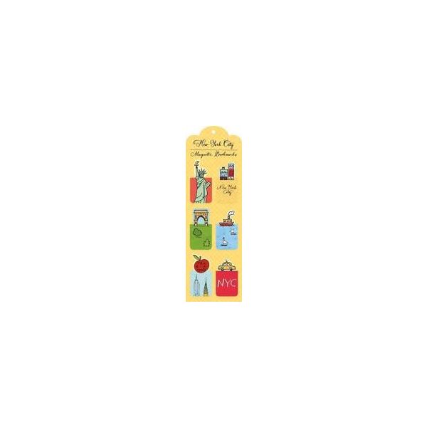 MAGNETIC BOOKMARK: New York City (6 Bookmarks)