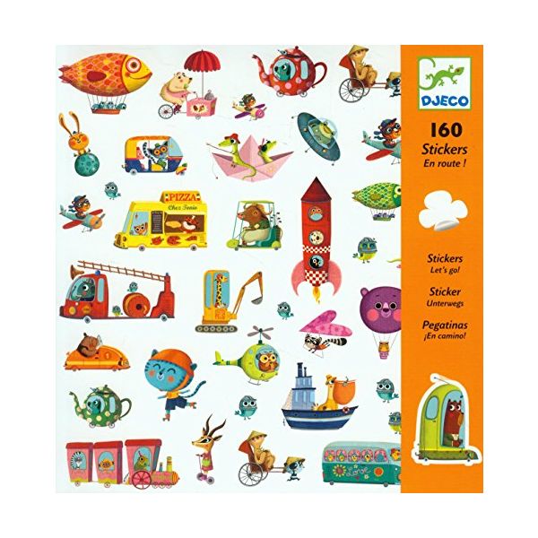 Стикери за декорация Let`s Go. Възраст: 6-11 год