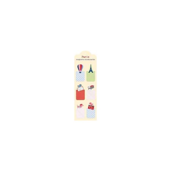 MAGNETIC BOOKMARK: Paris (6 Bookmarks)
