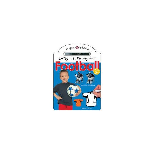 FOOTBALL “Wipe Clean Early Learning Fun“
