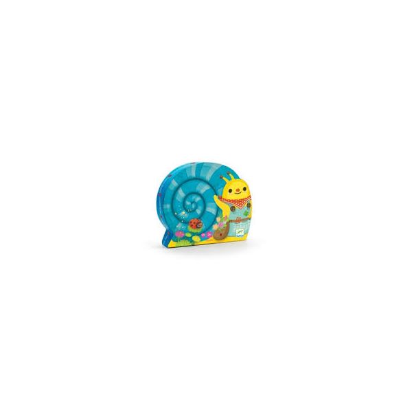 Пъзел Snail goes plant picking 42 x 30 cm, 24 ча