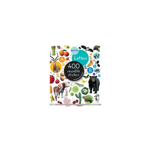 LETTERS: 400 Reusable Stickers Inspired by Natur