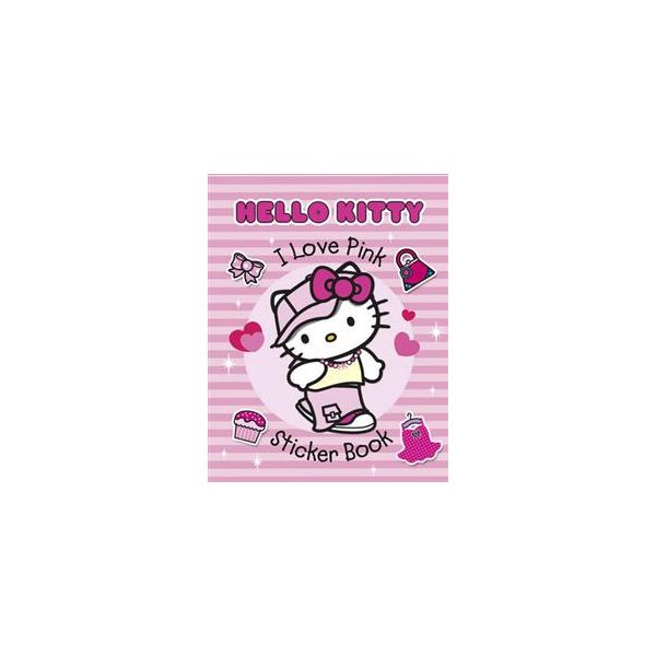HELLO KITTY: I Love Pink Sticker Book