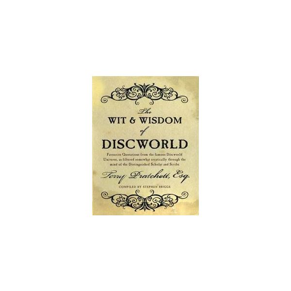 THE WIT& WISDOM OF DISCWORLD.(T.Pratchett) “CORGI BOOKS“