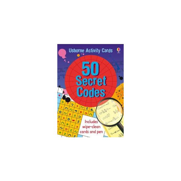 50 SECRET CODES: Usborne Activity Cards