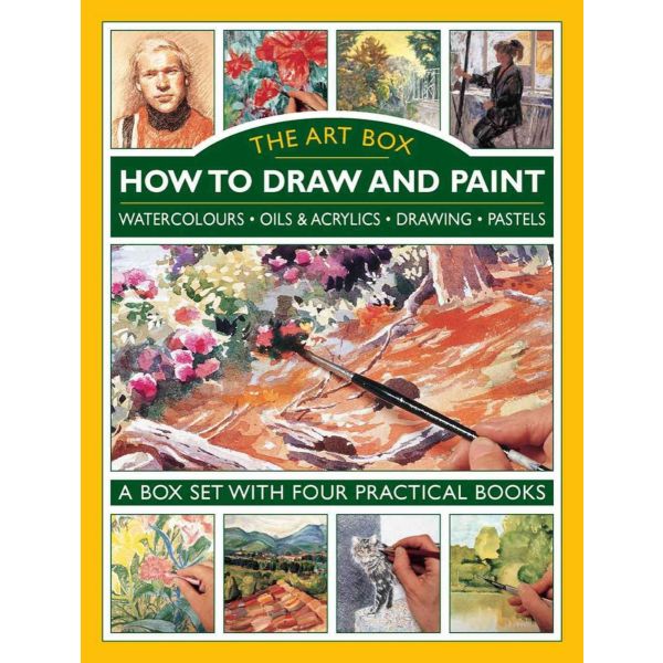 ART BOX HOW TO DRAW AND PAINT : Watercolours, Oils & Acrylics, Drawing, Pastels