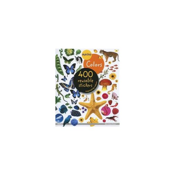 COLORS: 400 Reusable Stickers Inspired By Nature