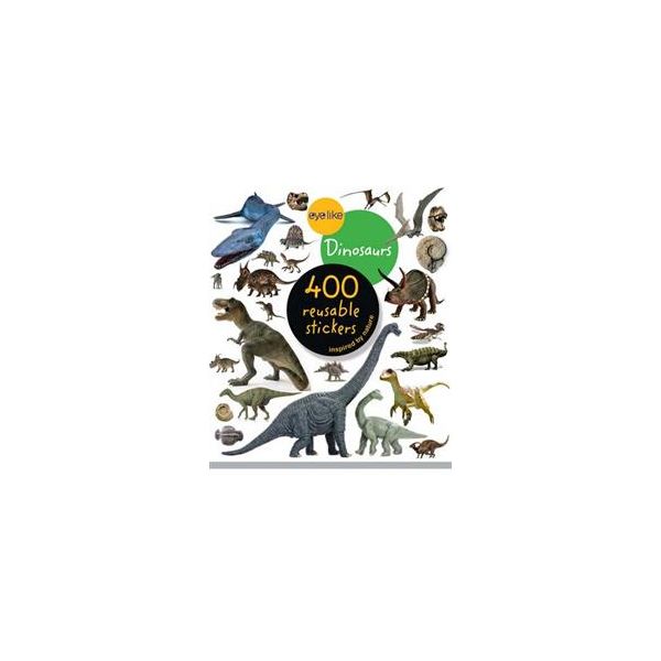 DINOSAURS: 400 Reusable Stickers Inspired By Nat