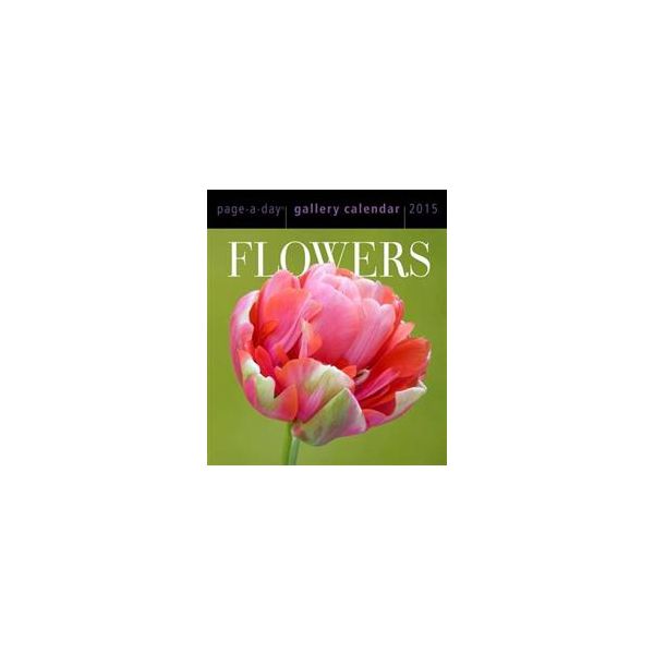 FLOWERS PAGE-A-DAY GALLERY CALENDAR 2015