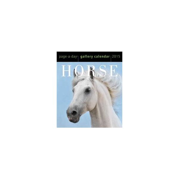HORSE PAGE-A-DAY GALLERY CALENDAR 2015