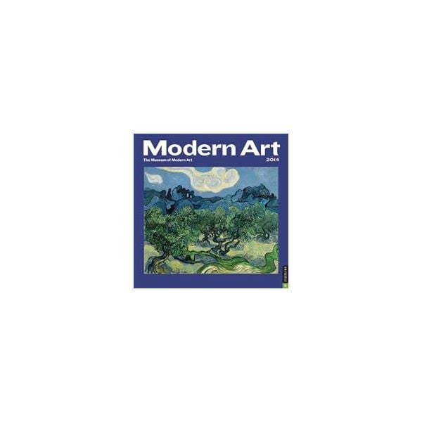 MODERN ART: Wall Calendar 2014