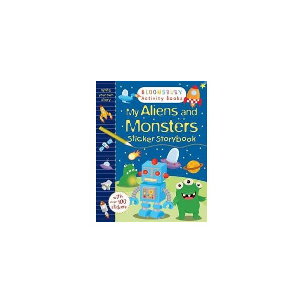 MY ALIENS AND MONSTERS STICKER STORYBOOK