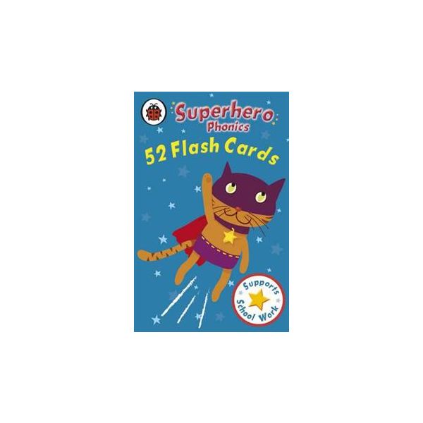 SUPERHERO PHONICS: 52 Flash Cards