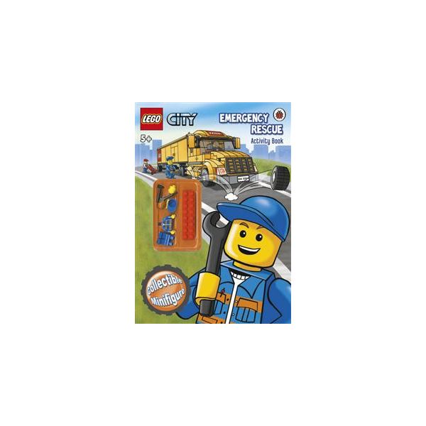 LEGO CITY: Emergency Rescue Activity Book, With