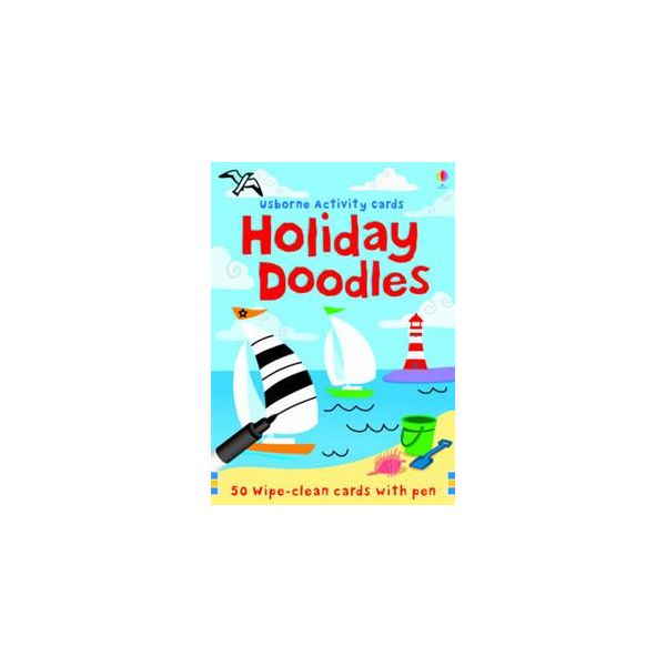 HOLIDAY DOODLES: Usborne Activity Cards