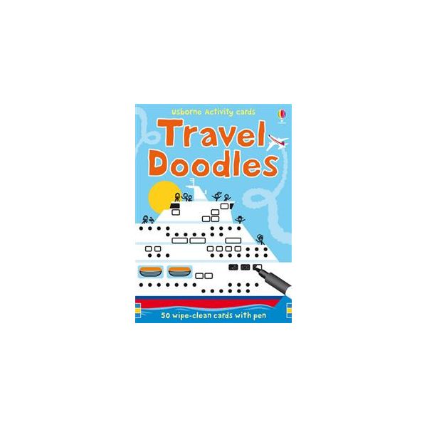 TRAVEL DOODLES: Usborne Activity Cards