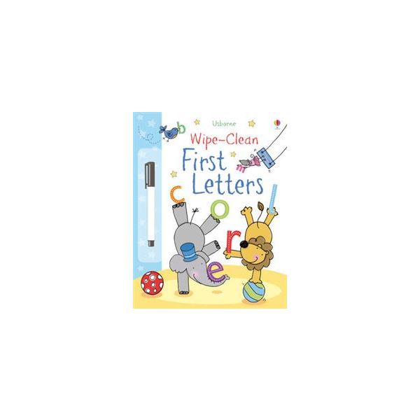 FIRST LETTERS: Usborne Wipe Clean Books