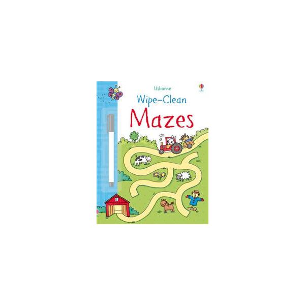 MAZES: Usborne Wipe Clean Books