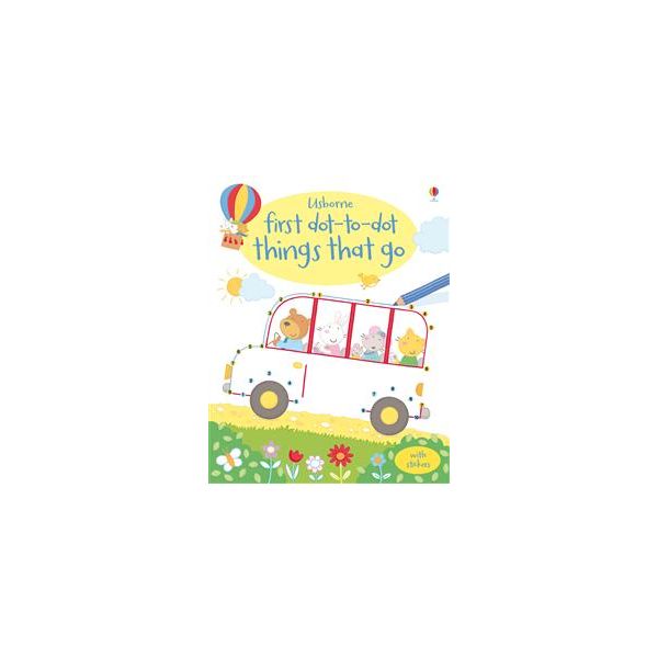 FIRST DOT-TO-DOT: THINGS THAT GO