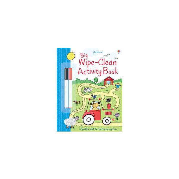 BIG-WIPE CLEAN ACTIVITY BOOK