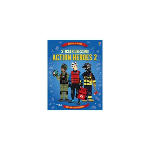 STICKER DRESSING ACTION HEROES 2