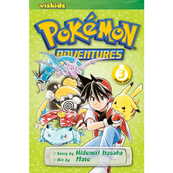 POKEMON ADVENTURES (Red and Blue), Vol. 3