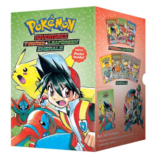 POKEMON ADVENTURES: Fire Red Leaf Green